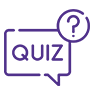Ícone Desafios e Quizzes